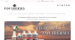 Desktop Screenshot of equiderma.com