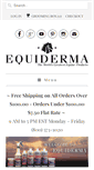 Mobile Screenshot of equiderma.com